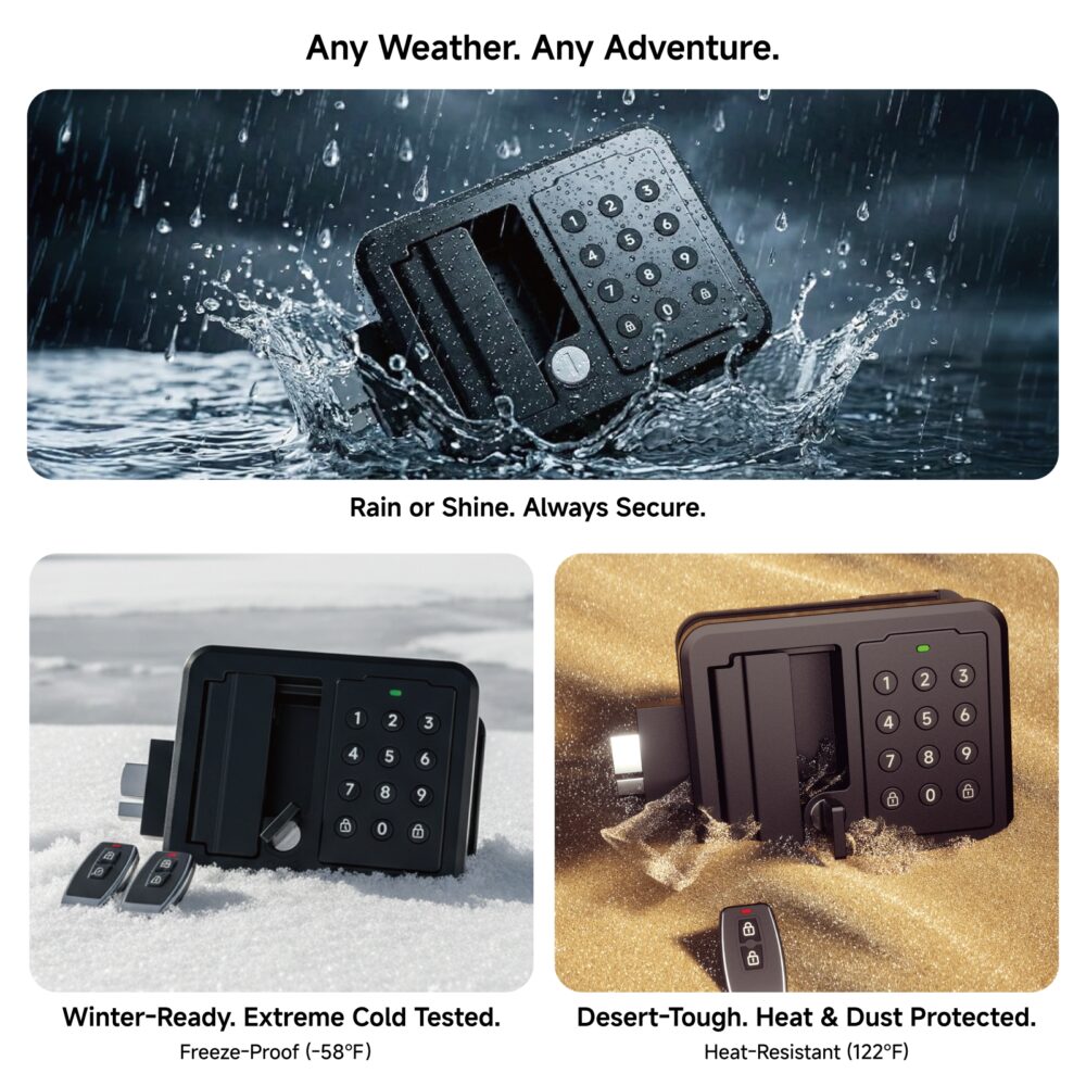 防水 Keyless RV Door Lock ZK-78